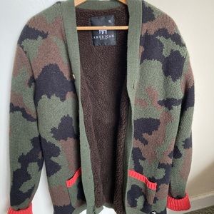 American Stitch Teddy Knit Jacket